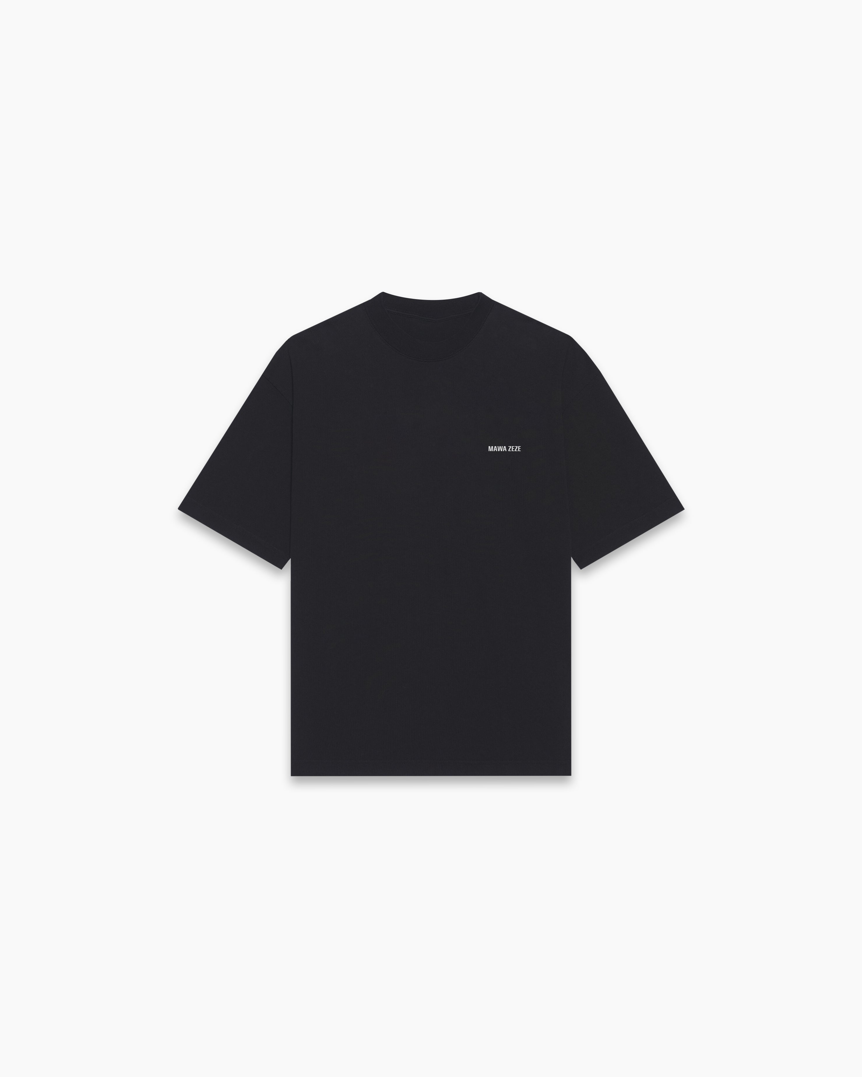 MZZ T-SHIRT - BLACK – MAWA ZEZE