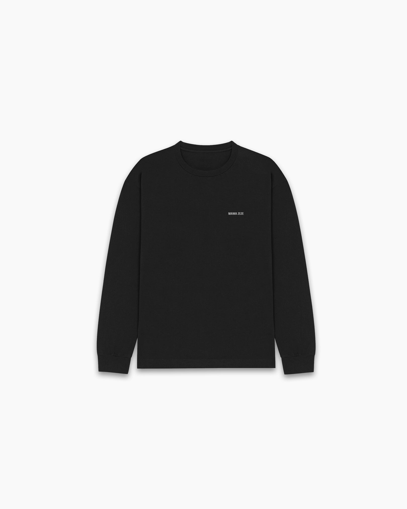 MZZ LONG SLEEVE T-SHIRT - BLACK