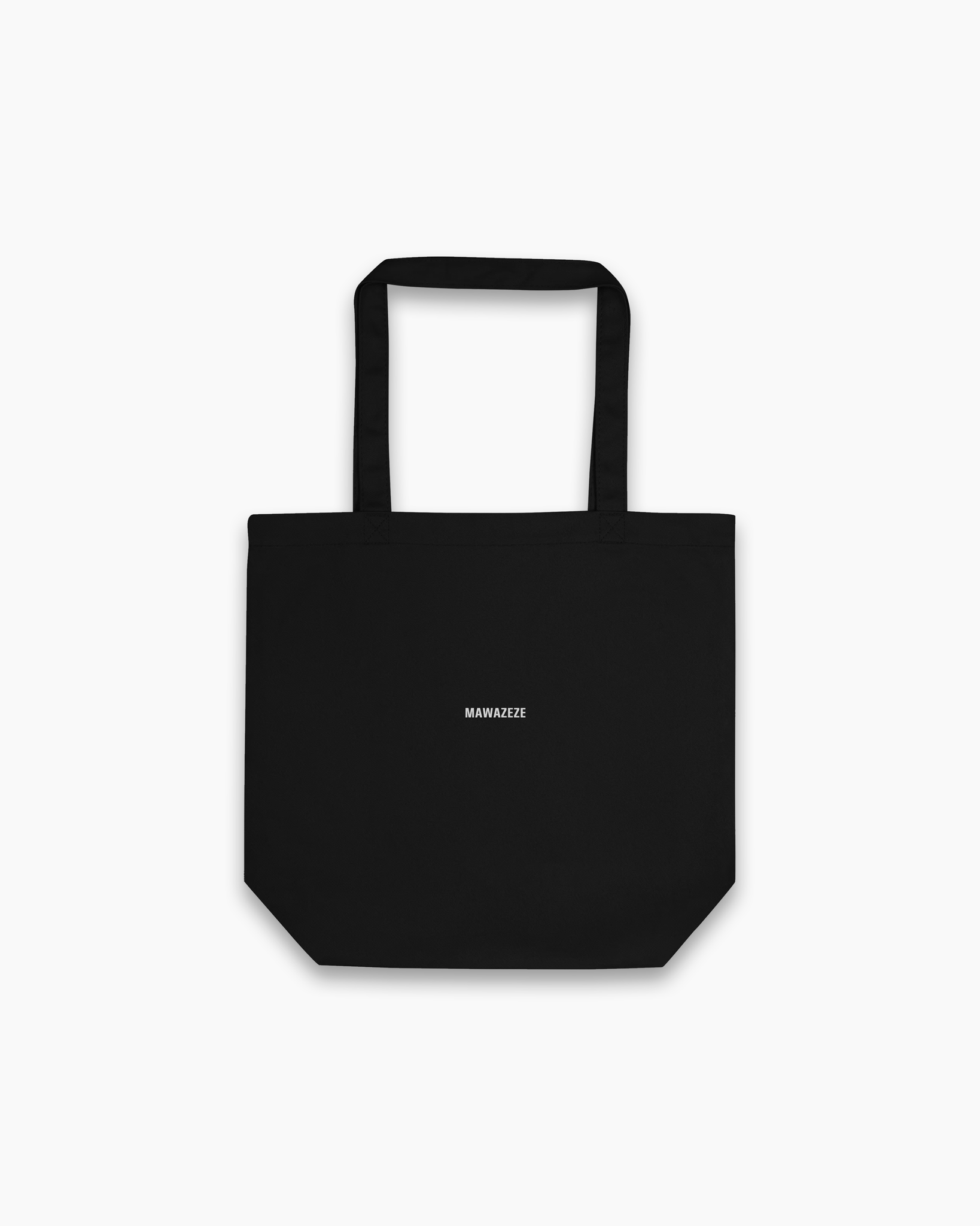 MZZ TOTE BAG | BLACK CANVAS