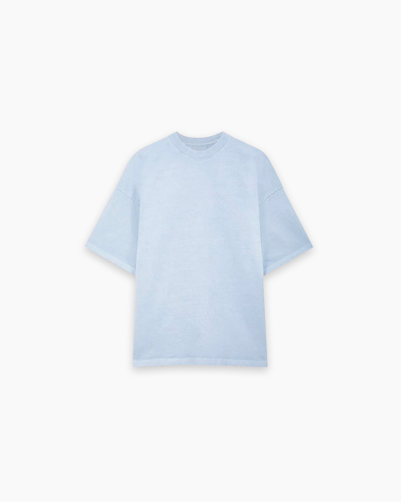 BLANK WASHED T-SHIRT - BABY BLUE